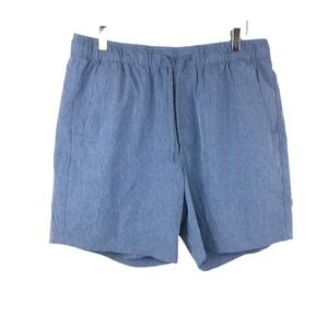 Eddie Bauer Men's Woven Tech Pull On Short True Blue Size‎ XL